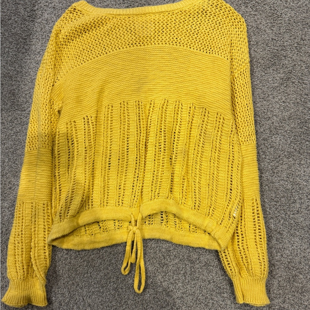 Source Unknown Vibrant Yellow Women's Cardigan